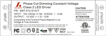 dimmable 12v led power supply 