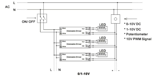 12v constant voltage led dc power supply 90 watt