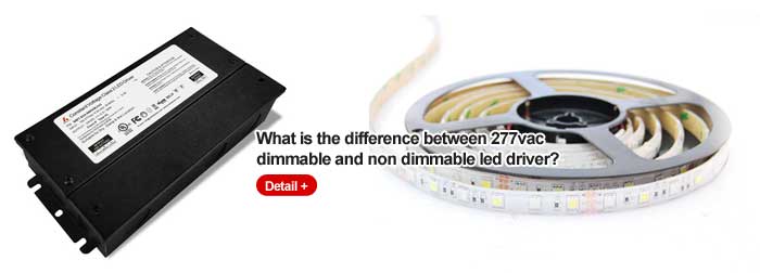 277vac non dimmable led power supply