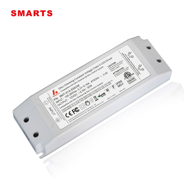 12vdc 30w dali dimmable led driver