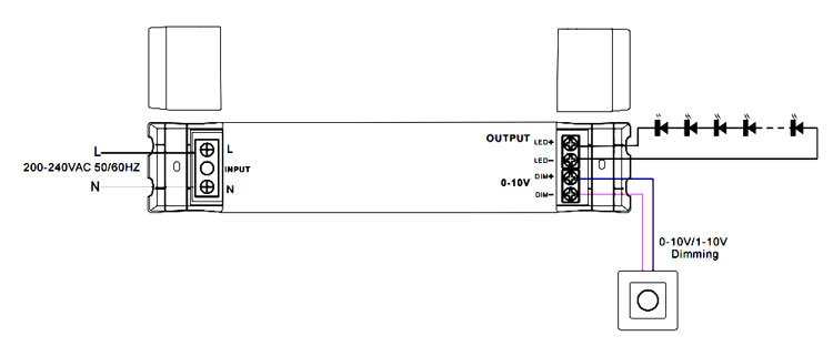 slim led power supply