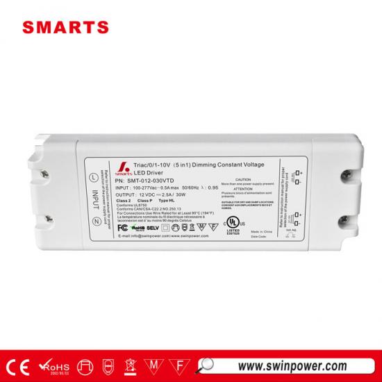 30 watts class 2 driver for led lights