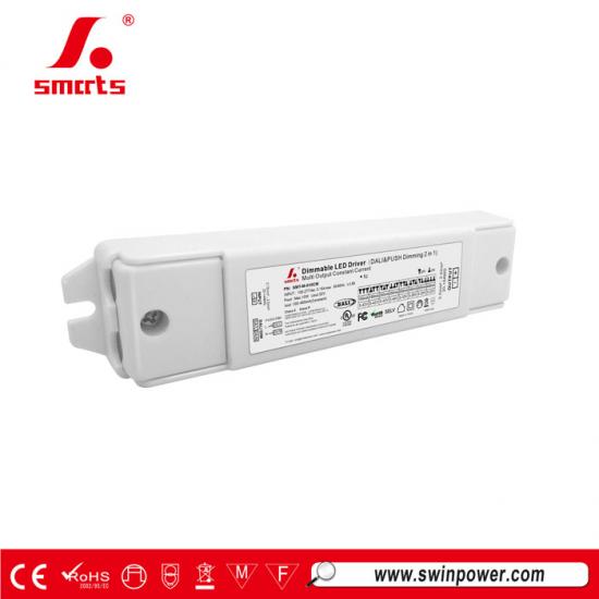 controlador led de corriente constante regulable dali 300ma 10w para farola