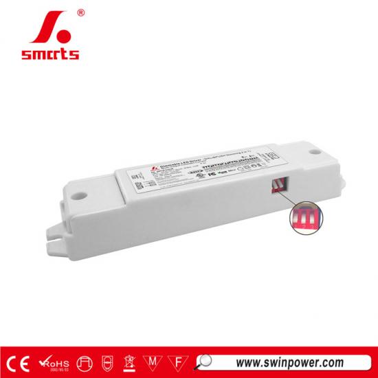 controlador led de corriente constante regulable dali 300ma 10w para farola