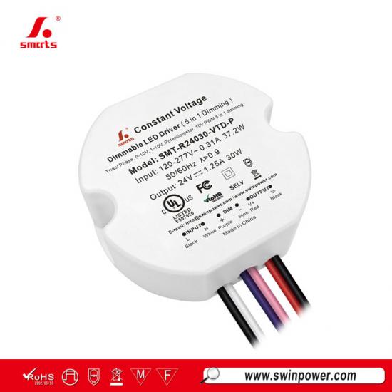 fuente de alimentación regulable TRIAC para tira LED