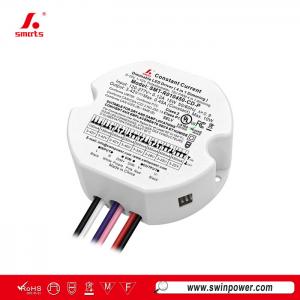 Controlador LED de corriente constante, forma redonda, multicorriente seleccionable, regulación 0-10V para iluminación - Swin Power