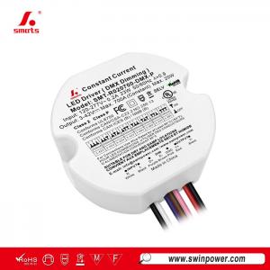 Driver LED redondo de corriente constante regulable DMX512 de 20W con precisión digital - Swin Power
