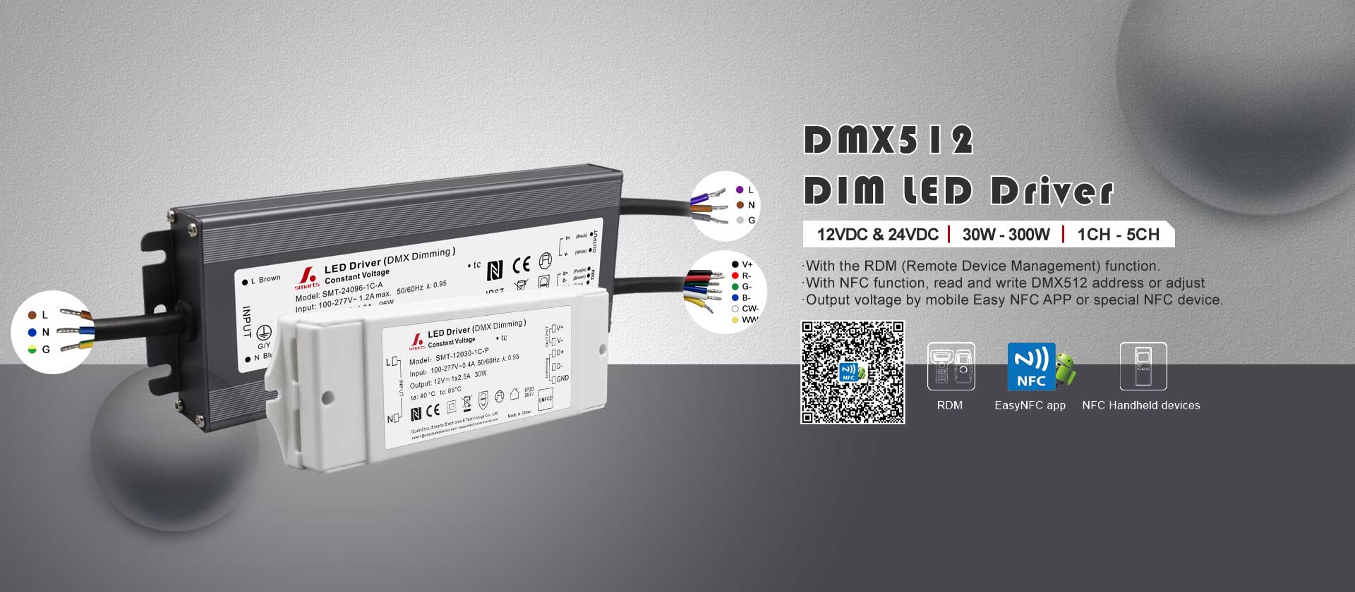 DMX512 Dimmable LED Driver