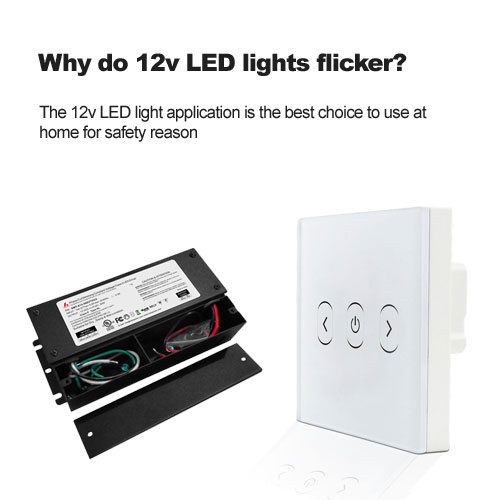 ¿Por qué? 12V Luces LED FLICKER? 