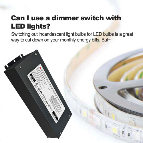 ¿Puedo usar un atenuador con luces led?