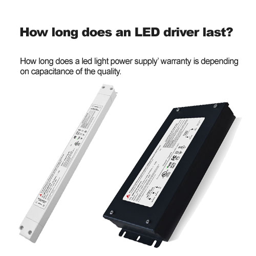 ¿Cuánto tiempo dura un controlador de LED de última?