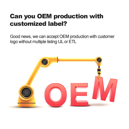 puedes usted OEM Producción con etiqueta personalizada ? 