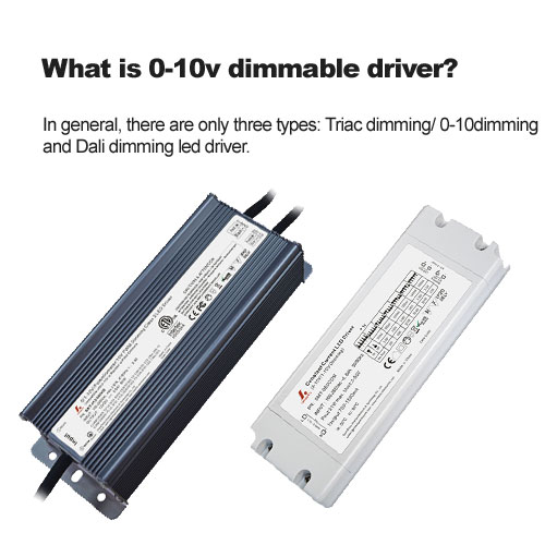 ¿Qué es de 0-10v dimmable conductor?