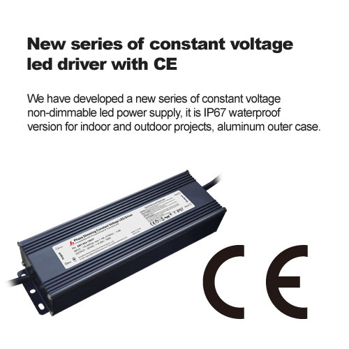 Nueva serie de voltaje constante conductor LED con CE