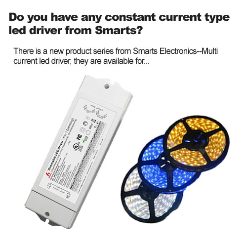 ¿Tiene algún controlador de led de tipo corriente constante de Smarts?