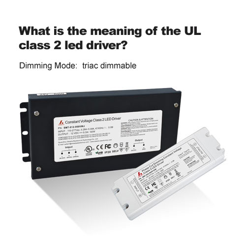 ¿Cuál es el significado del controlador led ul class 2?