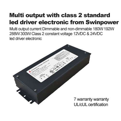 Salida múltiple con controlador electrónico estándar clase 2 electrónico de swinpower