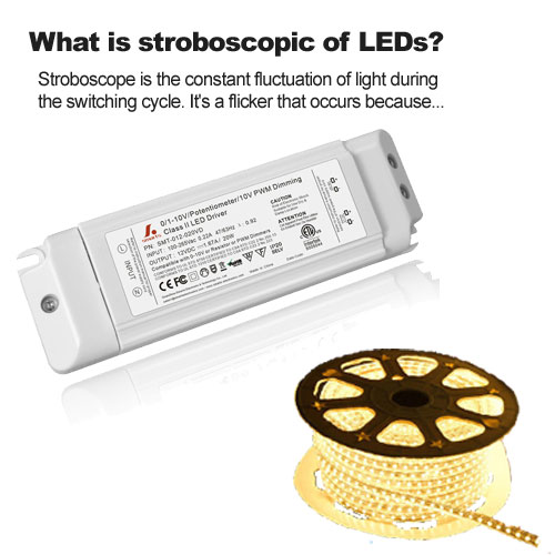 ¿Qué es estroboscópico de los LED?
