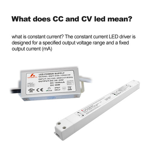 ¿Qué significa el LED CC y CV?